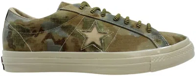 Pre-owned Converse Men's  One Star Ox Sneakers In White Pepper