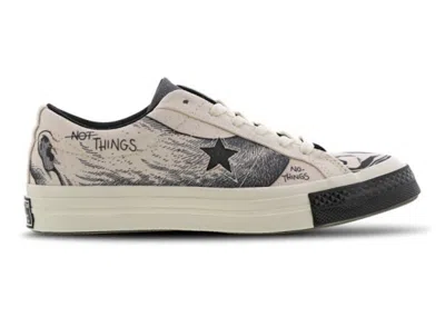 Pre-owned Converse Men's  One Star Ox Tyler The Creator Sneakers In Sail/black In Multi