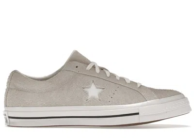 Pre-owned Converse Men's  One Star Ox Vintage Sneakers In White