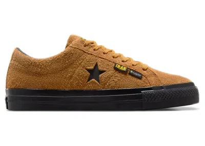 Pre-owned Converse Men's  One Star Pro Ox Goretex Irak Brown Sneakers In Amber Brown/black In Multi