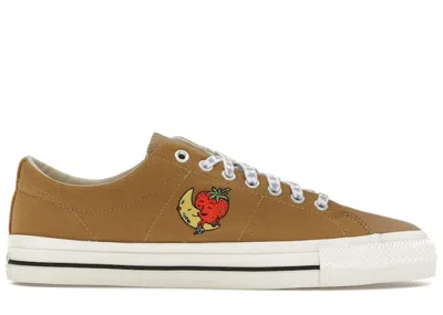 Pre-owned Converse Men's  One Star Pro Sky High Farm Workwear Sneakers In Brown/egret