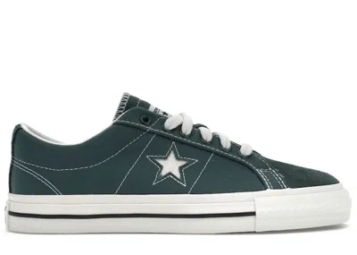 Pre-owned Converse Men's  One Star Pro Thisisneverthat Sneakers In Trekking Green/black/white In Multi