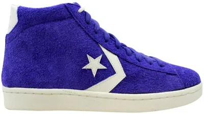 Pre-owned Converse Men's  Pl 76 Mid Sneakers In Candy Grape/egret