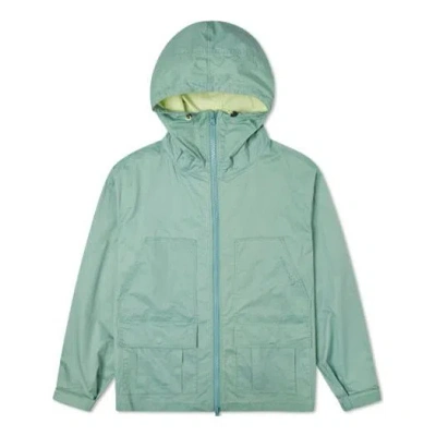 Converse Men's  Pocket Casual Hooded Jacket Washed Blue