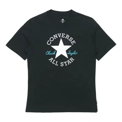 Converse Men's  Printing Short Sleeve Black