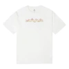 Converse Men's  Printing Sports Knit Loose Short Sleeve White In Neutral