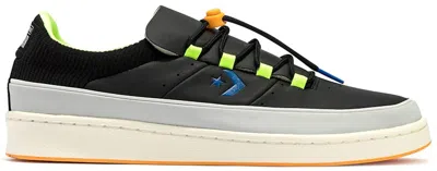 Pre-owned Converse Men's  Pro Leather 80 Ox Sneakers In Black/jet Stream/egret In Multi
