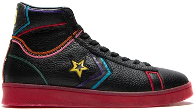 Pre-owned Converse Men's  Pro Leather Mid Chinese New Year (2020) Sneakers In Blackred In Multi