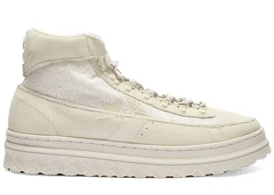Pre-owned Converse Men's  Pro Leather X2 Paria Farzaneh Iranian Paisley Print Sneakers In Icicle/green Haze/sil