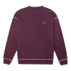 Converse Men's  Renew Sports Round Neck Pullover Red In Purple