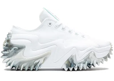 Pre-owned Converse Men's  Run Star Motion Cx Ox White Marbled Sneakers In Marbled White/aqua Mist/summit Sage In Multi