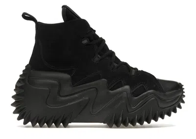 Pre-owned Converse Men's  Run Star Motion Cx Workwear Triple Sneakers In Black