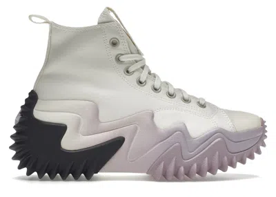 Pre-owned Converse Men's  Run Star Motion Ombre Sneakers In Egret/pale Amethyst/storm Wind