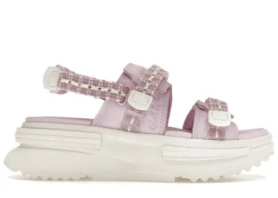 Pre-owned Converse Men's  Run Star Utility Cx Sandal Sneakers In Stardust Lilac/egret