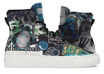 Pre-owned Converse Men's  Skid Grip High Beat The World Sneakers In Egretblack