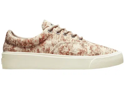 Pre-owned Converse Men's  Skid Grip John Elliott Sneakers In Antique White/brown/egret