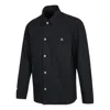 Converse Men's  Ss22 Cargo Casual Long Sleeves Autumn Black Shirt