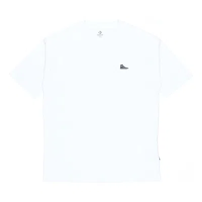 Converse Men's  Ss22 Classic Chuck Printing Short Sleeve White