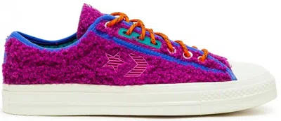 Pre-owned Converse Men's  Star Player Ox Retro Sherpa Sneakers In Cactus Flower/egret