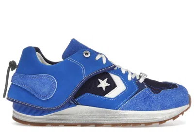 Pre-owned Converse Men's  Wave Trainer Ader Error Sneakers In Blue/antique White/tofu In Multi