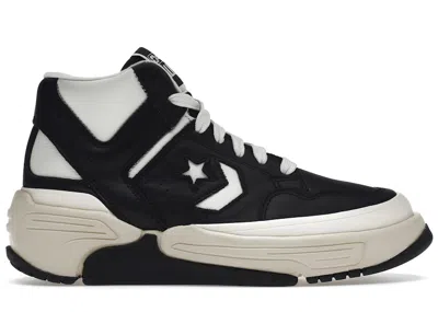 Pre-owned Converse Men's  Weapon Cx Mid Sneakers In Black/vintage White/egret