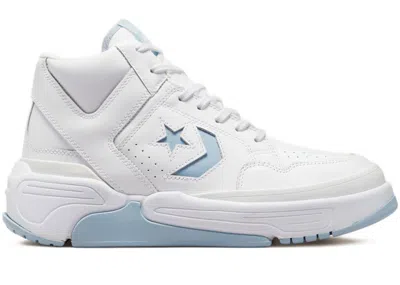 Pre-owned Converse Men's  Weapon Cx Mid Sneakers In White/light Armory Blue