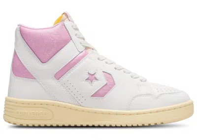 Pre-owned Converse Men's  Weapon Hi Shai Gilgeousalexander Sneakers In White/pink