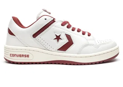 Pre-owned Converse Men's  Weapon Ox Old Money Sneakers In Vintage White/syrah/egret In Multi
