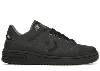 Pre-owned Converse Men's  Weapon Ox Patta Sneakers In Black/grey