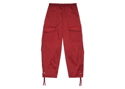 Pre-owned Converse Men's  X Acoldwall Gale Pant In Rust In Brown
