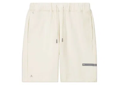 Pre-owned Converse Men's  X Acoldwall Shorts In White