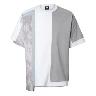 Converse Men's  X Fcw Crossover Contrasting Colors Short Sleeve White In Multi