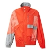 Converse Men's  X Feng Chen Wang Crossover Splicing Contrasting Colors Casual Sports Jacket Orange