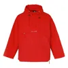 Converse Men's  X Kim Jones Crossover Casual Sports Half Zipper Hooded Jacket Red