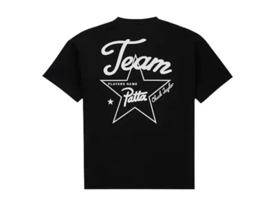 Pre-owned Converse Men's  X Patta Gold Standard T-shirt In Black
