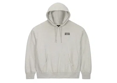 Pre-owned Converse Men's  X Thisisneverthat Washed Hoodie In Ash Grey In Gray