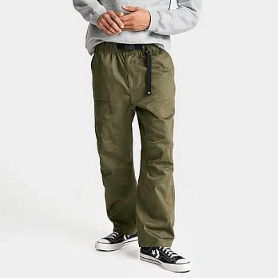 Converse Men's Elevated Panel Pants In  Utility Olive