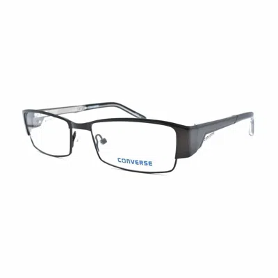 Converse Men's Flip Book Eyeglasses In Dark Grey In Metallic