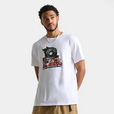 Converse Men's Food Truck Graphic T-shirt In White