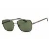 Converse Foxing Ii Rectangle-frame Sunglasses In Green