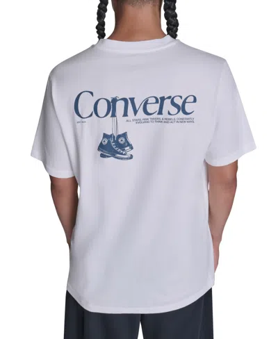 Converse Men's Hanging Shoes T-shirt In White
