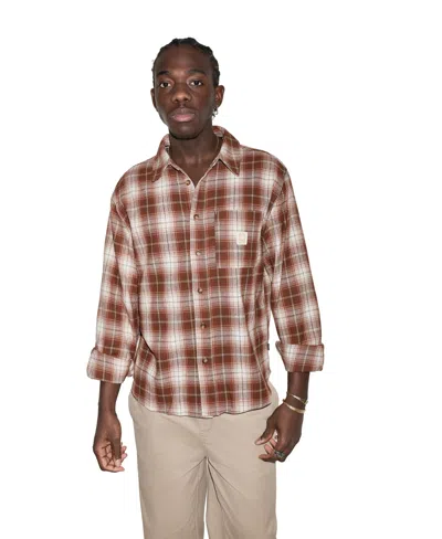 Converse Men's Plaid Work Shirt In Bottom Of The Barrel