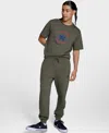 Converse Men's Standard Fit Star Chevron Joggers In Green