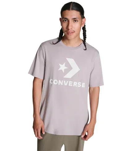 Converse Men's Star Chevron Graphic T-shirt In Neutral
