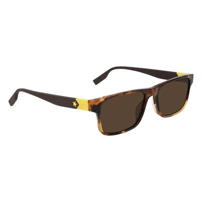 Converse Men's Sunglasses  Cv520s-rise-up-242  55 Mm Gbby2 In Brown