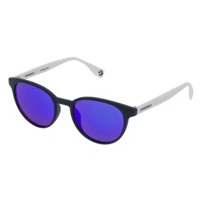 Converse Men's Sunglasses  Sco048q  52 Mm Gbby2 In Purple