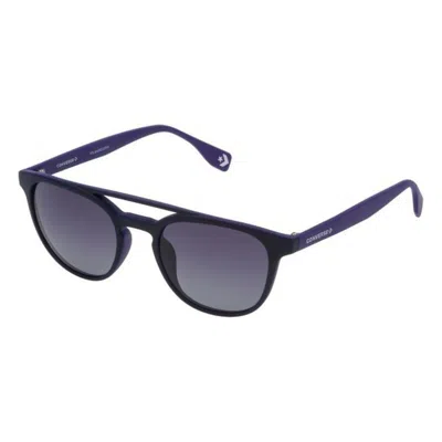 Converse Men's Sunglasses  Sco049q  52 Mm Gbby2 In Blue