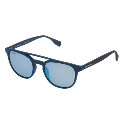 Converse Men's Sunglasses  Sco049q527a5b  52 Mm Gbby2 In Blue