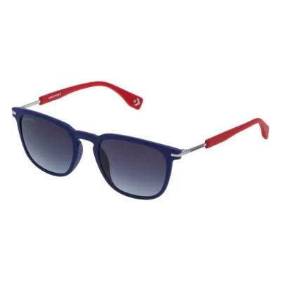 Converse Men's Sunglasses  Sco051q520r22  52 Mm Gbby2 In Blue