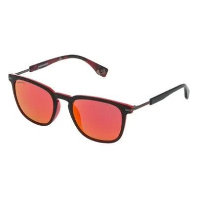 Converse Men's Sunglasses  Sco051q5296sr  52 Mm Gbby2 In Black